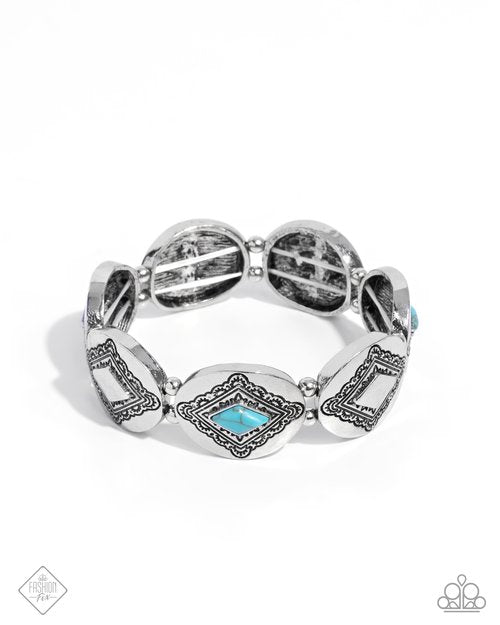 Elemental Example - Blue - Paparazzi Bracelet Image