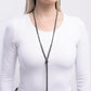 Infinite Illustration - Black - Paparazzi Necklace Image