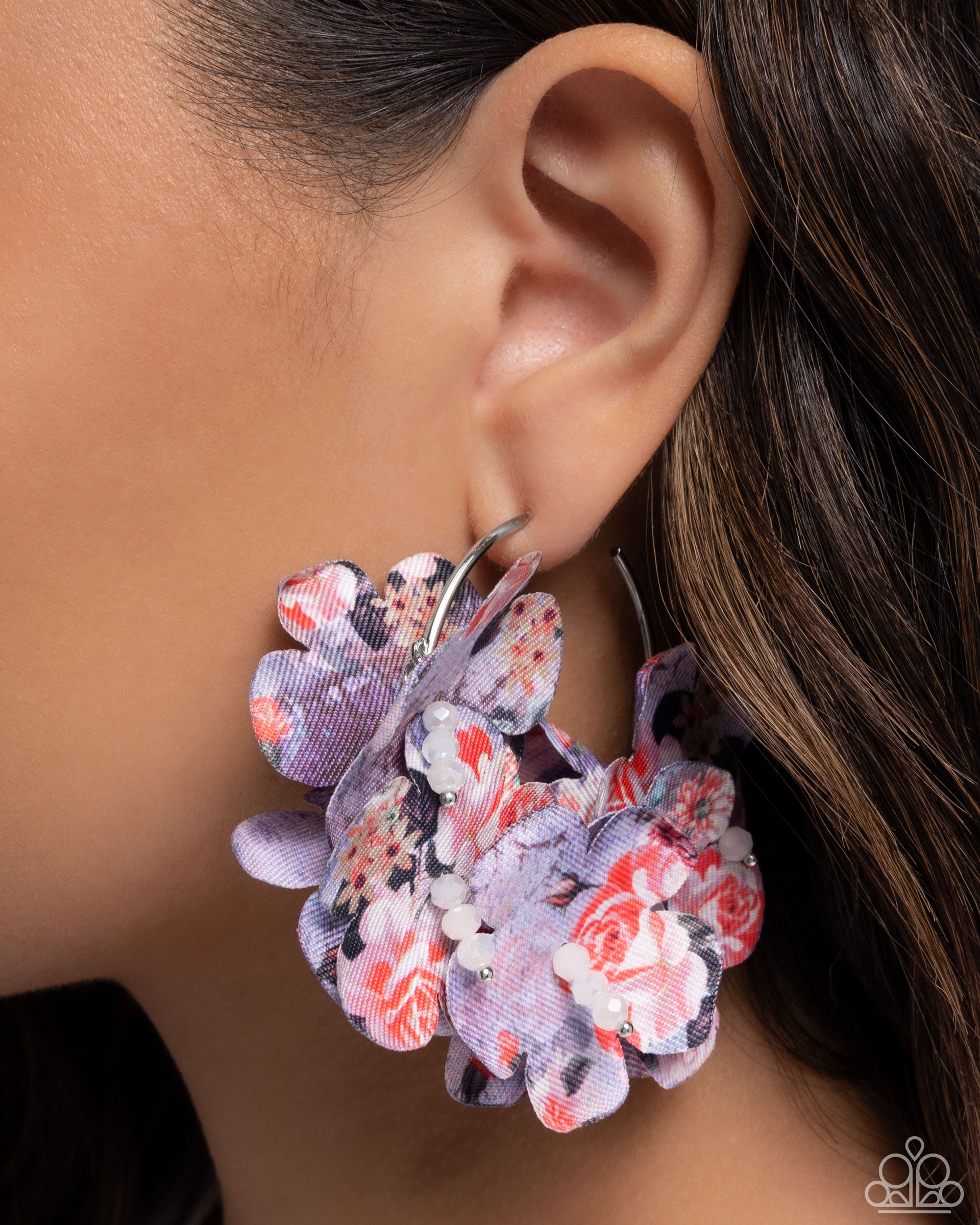 Whimsical Walk - Purple - Paparazzi Earring Image