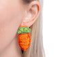 Carefree Carrot - Paparazzi Earring Image