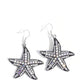 Starfish Spectacle - White - Paparazzi Earring Image