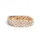 Prismatic Perspective - Gold - Paparazzi Bracelet Image