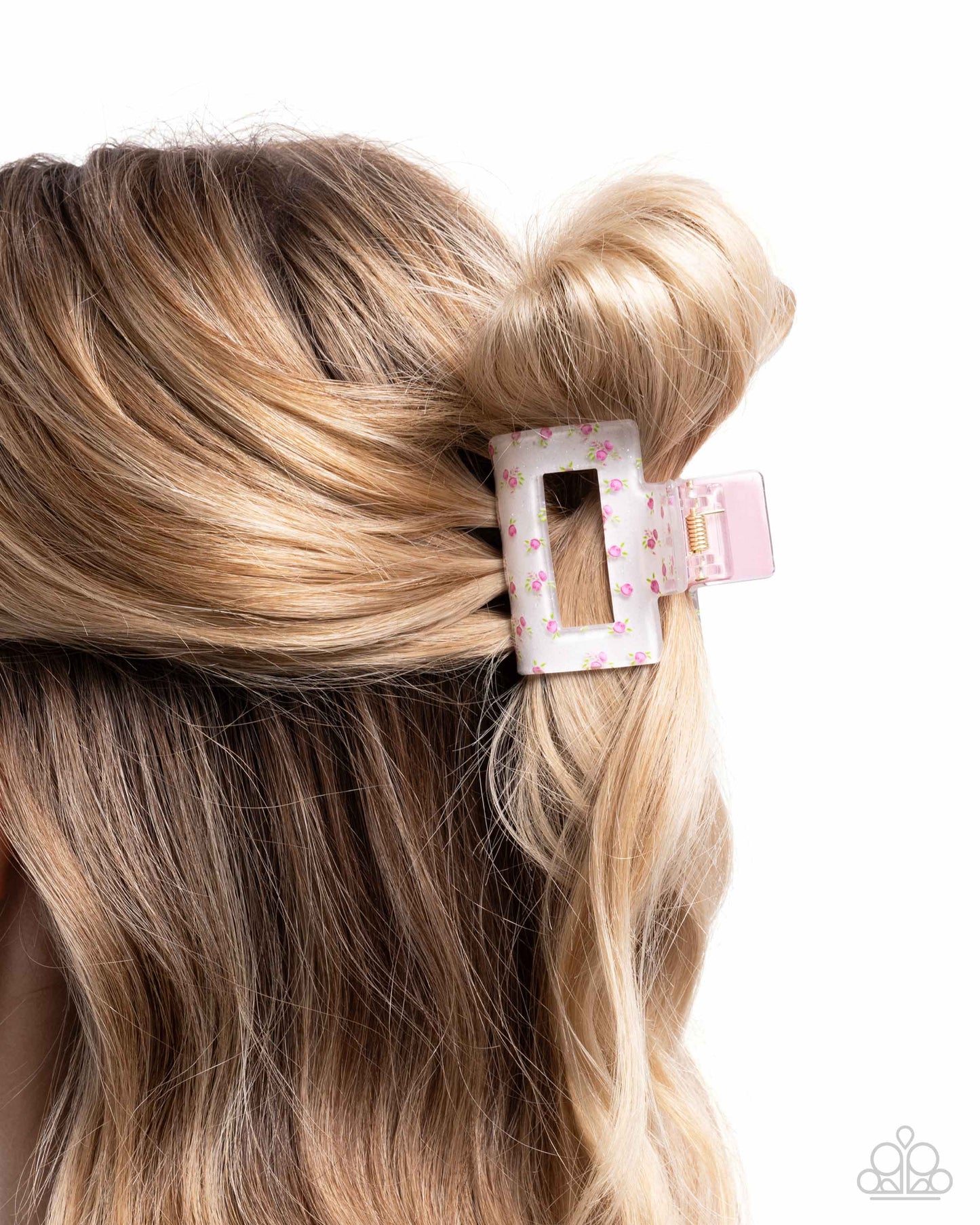 Petite Print - Pink - Paparazzi Hair Accessories Image