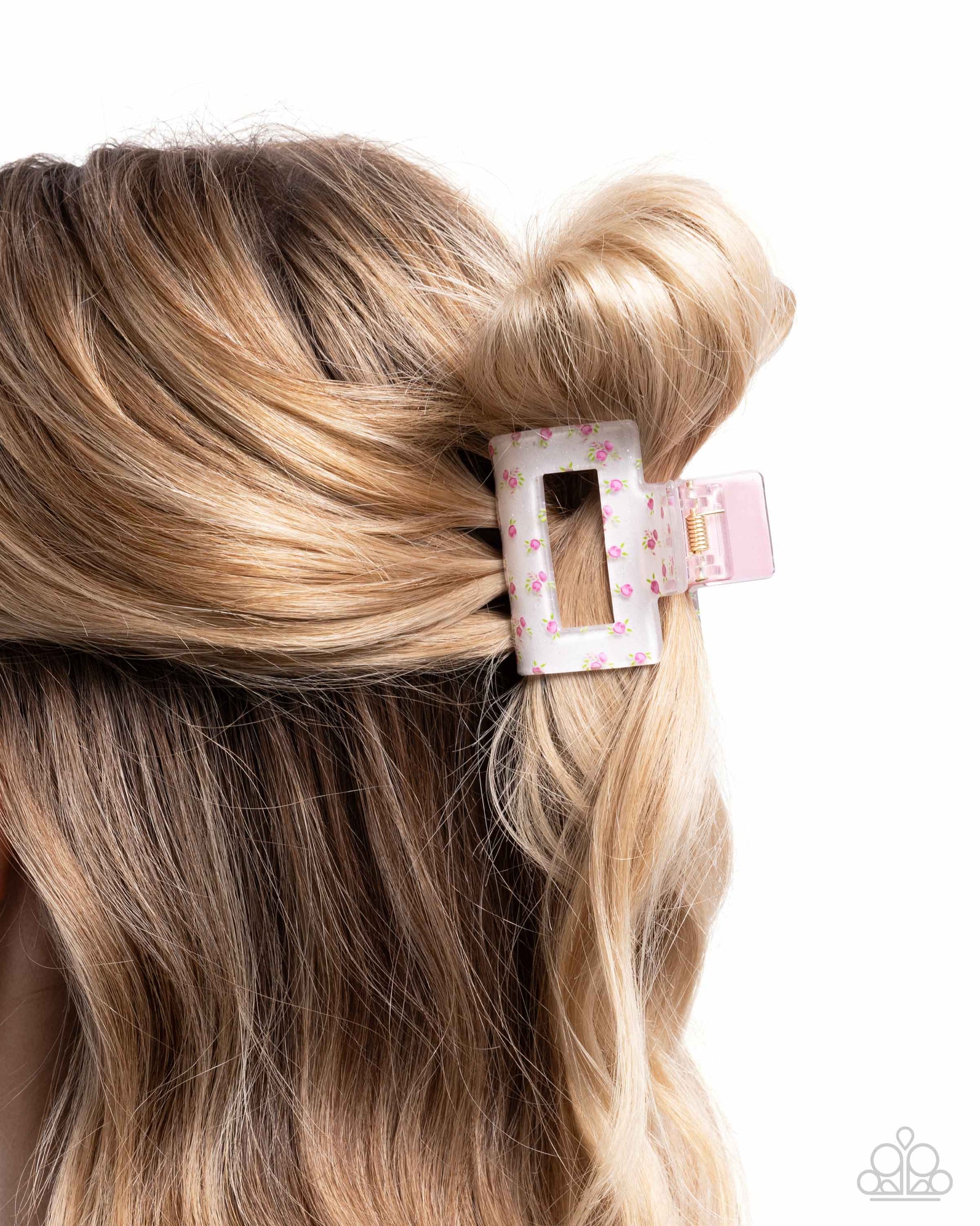 Petite Print - Pink - Paparazzi Hair Accessories Image