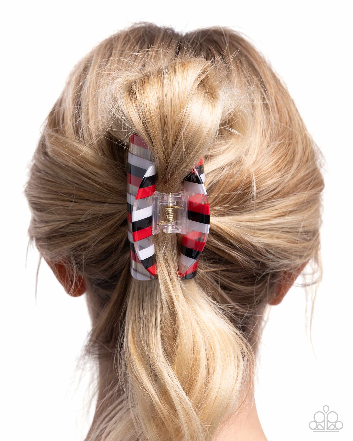 Linear Legato - Red - Paparazzi Hair Accessories Image