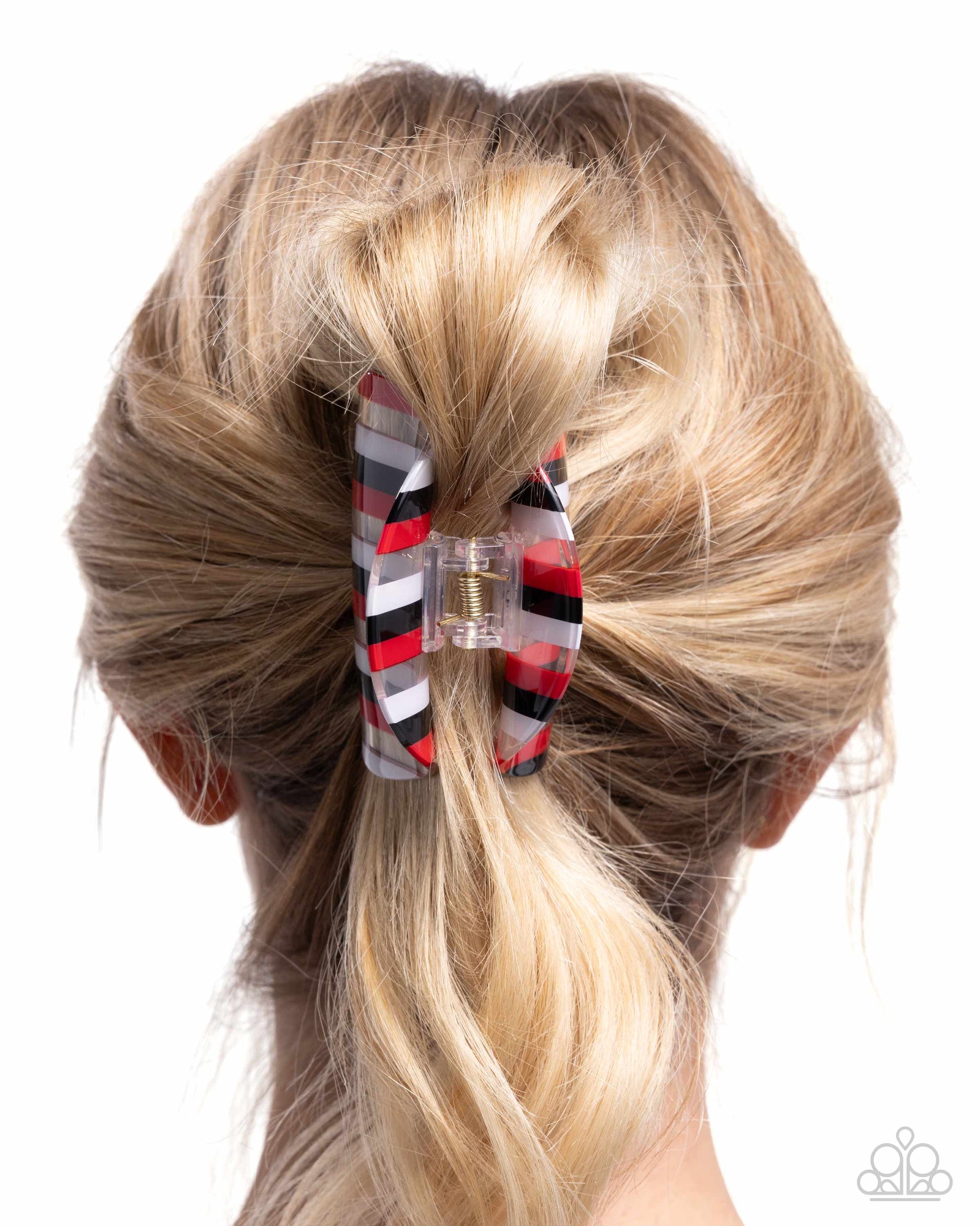 Linear Legato - Red - Paparazzi Hair Accessories Image