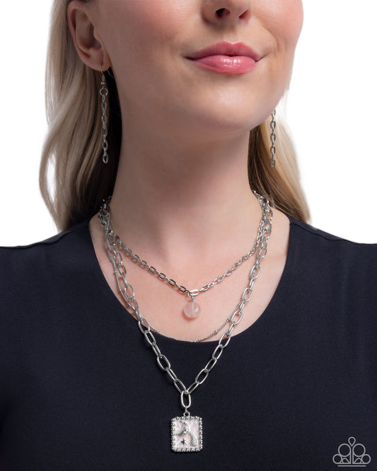 Siren Song - Pink - Paparazzi Necklace Image