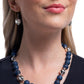 Brilliant Ballroom - Blue - Paparazzi Necklace Image