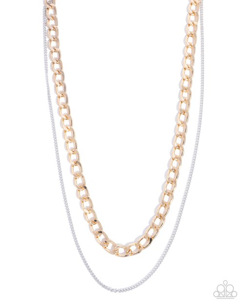 CHAIN-ge of Heart - Paparazzi Necklace Image