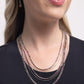 Pronged Purpose - Pink - Paparazzi Necklace Image
