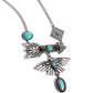 Earthy Exposé - Blue - Paparazzi Necklace Image