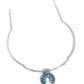 Smoldering Stones - Blue - Paparazzi Necklace Image