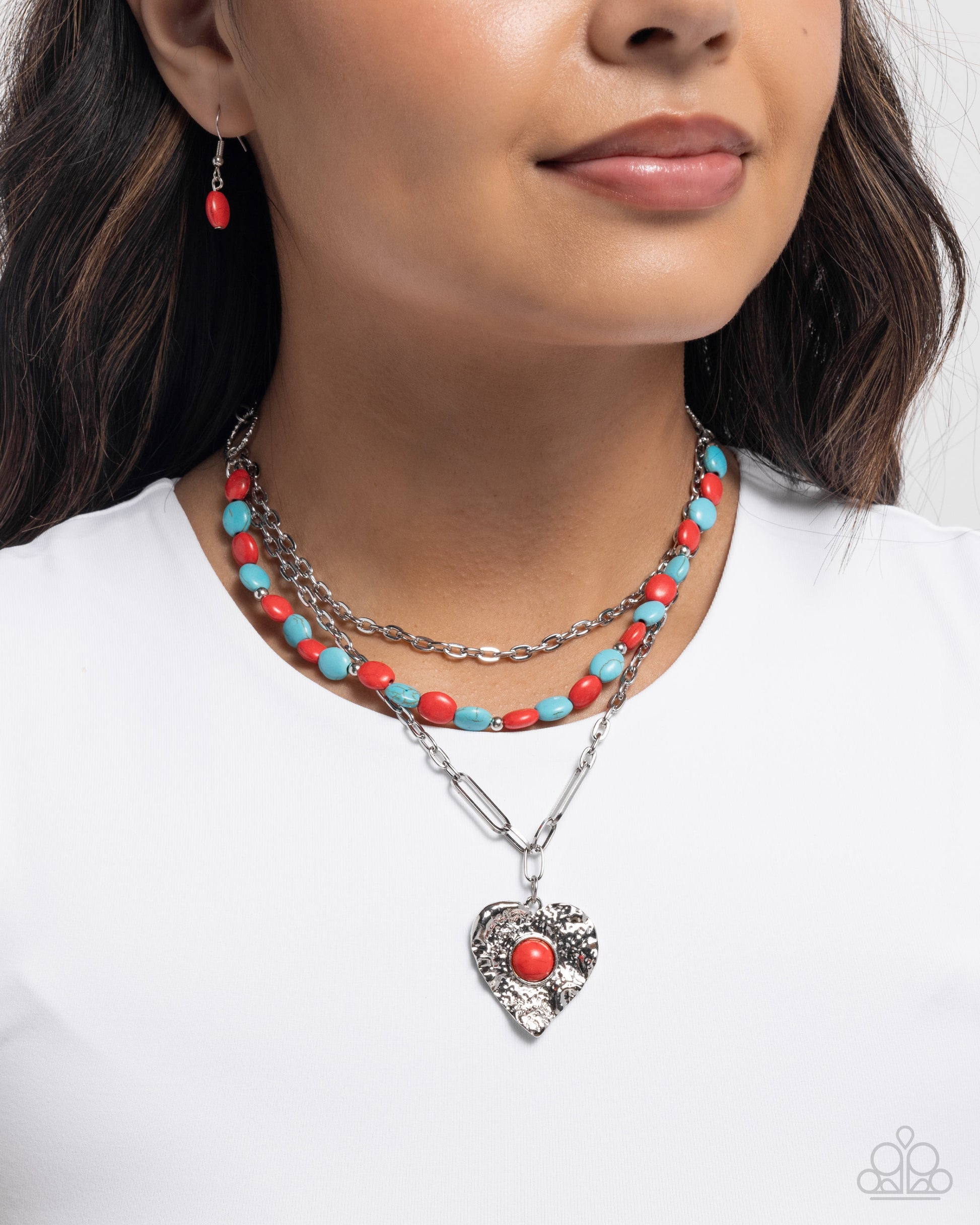 Frankly Flirting - Paparazzi Necklace Image