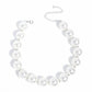 Pronounced Pearls - White - Paparazzi Necklace Image