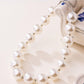 Pronounced Pearls - White - Paparazzi Necklace Image