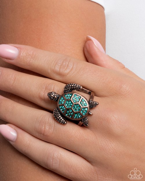 Turtle Triumph - Paparazzi Ring Image