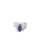Bedazzled Bee - Purple - Paparazzi Ring Image