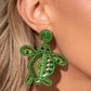 Turtle Tapestry - Paparazzi Earring Image
