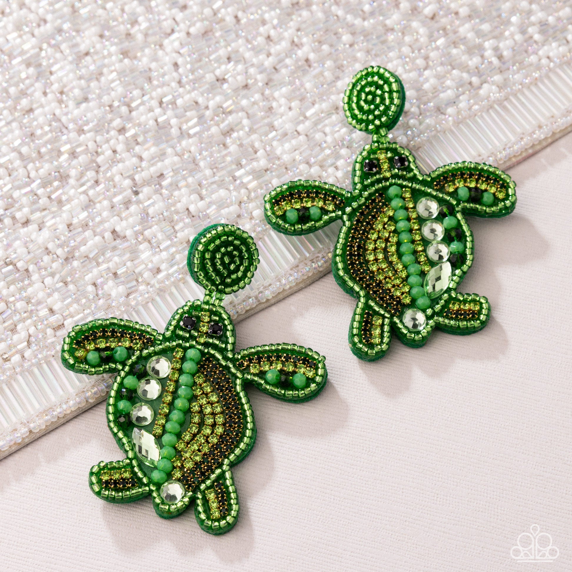 Turtle Tapestry - Paparazzi Earring Image