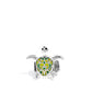 Tailored Turtle - Green - Paparazzi Ring Image