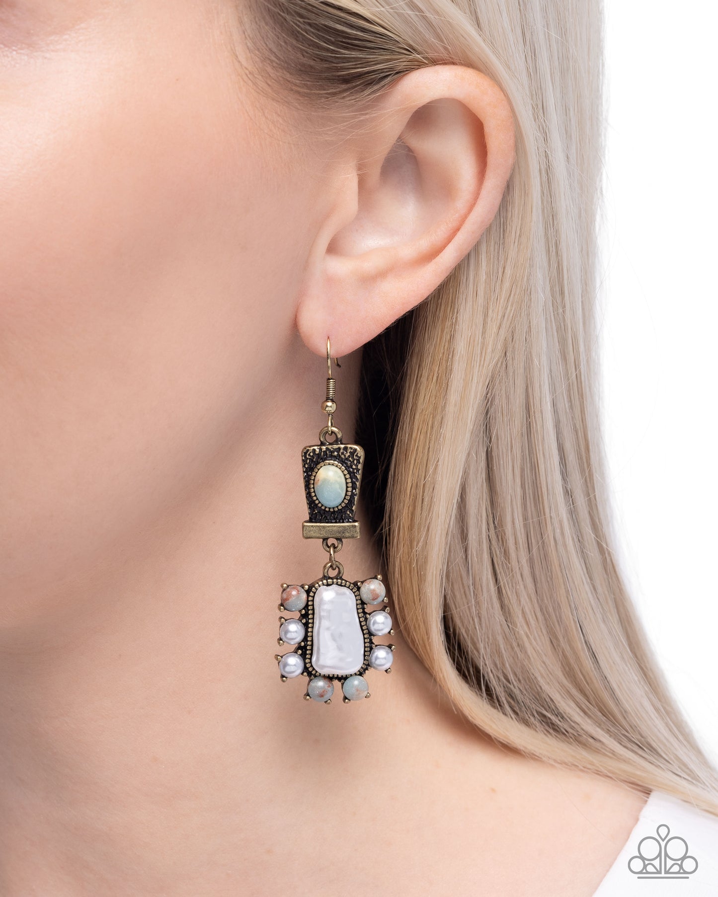 Synthetic Serenity - Paparazzi Earring Image