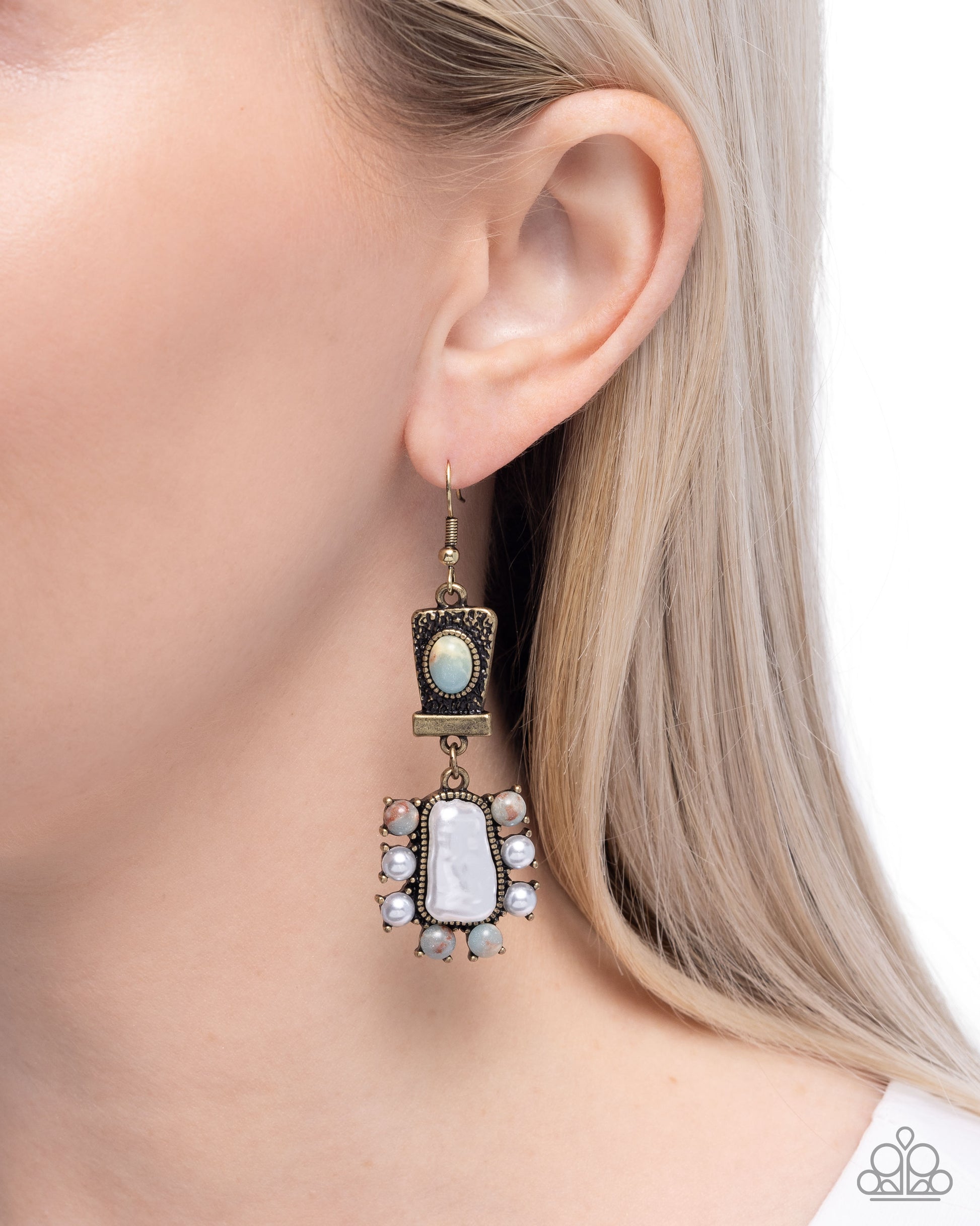 Synthetic Serenity - Paparazzi Earring Image