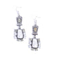 Synthetic Serentiy - Silver - Paparazzi Earring Image