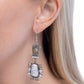 Synthetic Serentiy - Silver - Paparazzi Earring Image
