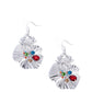 Capricious Crab - Red - Paparazzi Earring Image