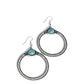 Radical Rusticity - Blue - Paparazzi Earring Image