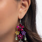 Floral Fountain - Pink - Paparazzi Earring Image