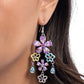 Floral Fountain - Purple - Paparazzi Earring Image