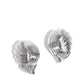 Carnivale Confidence - Silver - Paparazzi Earring Image
