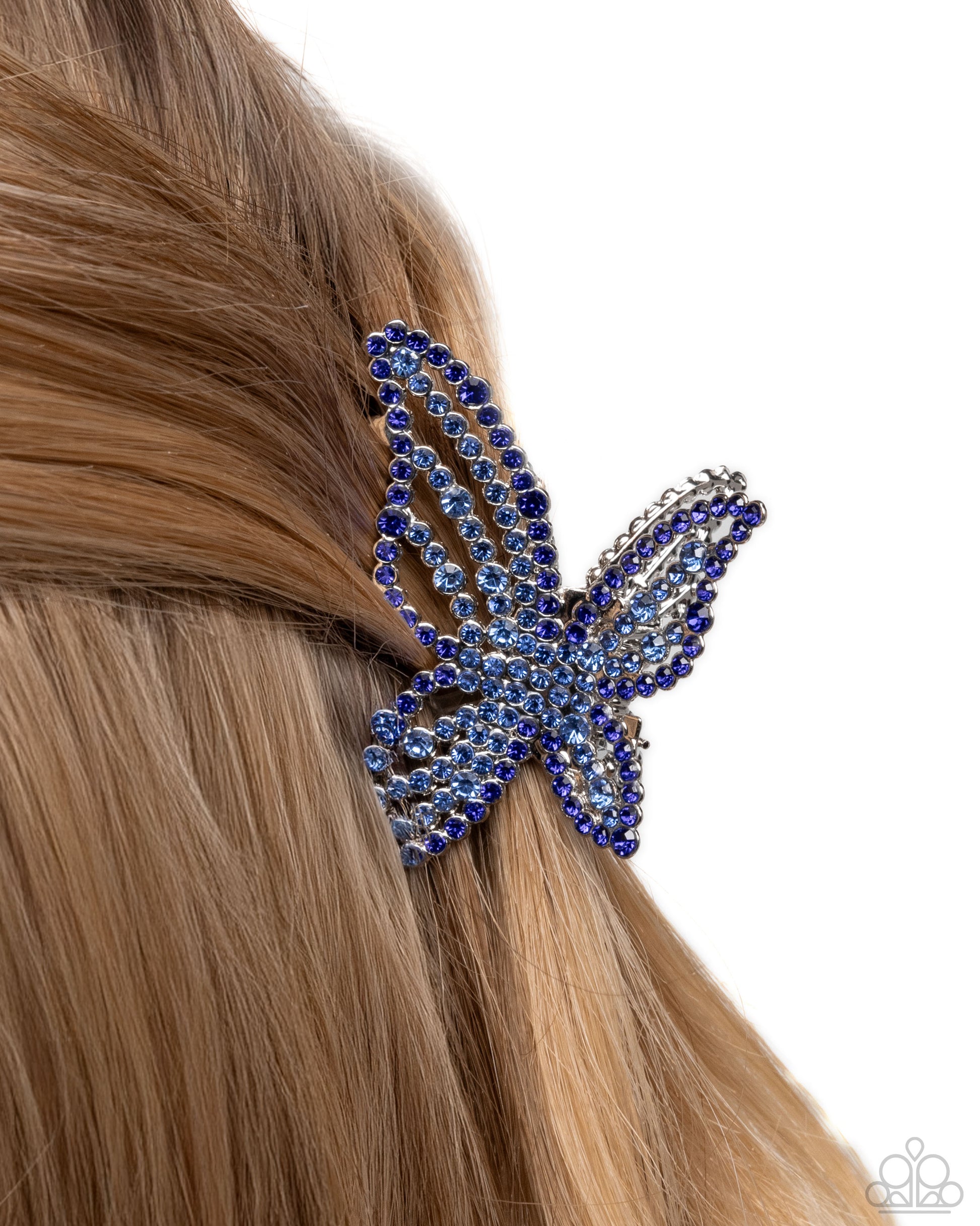 Fluttering Falsetto - Blue - Paparazzi Hair Accessories Image