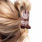 Boot Scootin Behavior - Brown - Paparazzi Hair Accessories Image