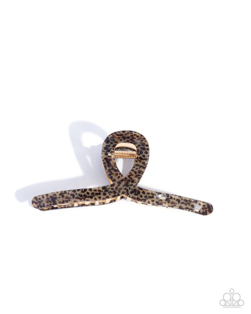 Seize the Spots - Brown - Paparazzi Hair Accessories Image