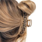 Cheetah Clip - Brown - Paparazzi Hair Accessories Image