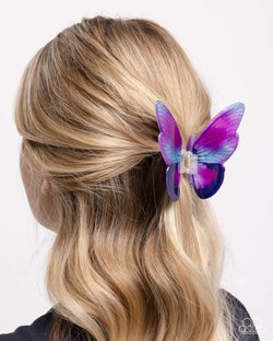 Monarch Model - Purple - Paparazzi Hair Accessories Image
