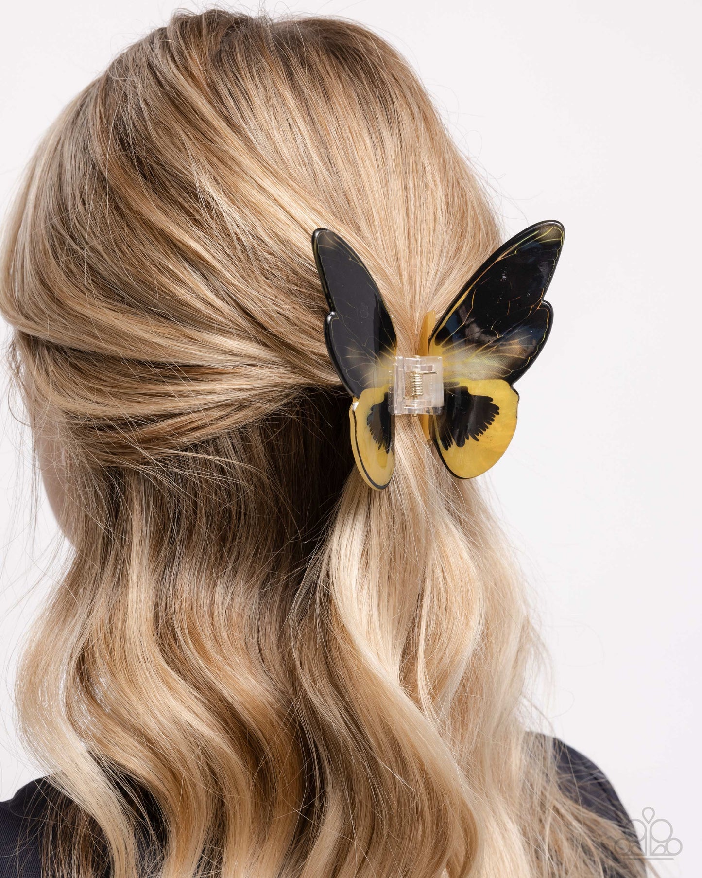 Monarch Model - Yellow - Paparazzi Hair Accessories Image