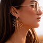 Growing Garden - Gold - Paparazzi Earring Image