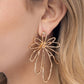 Growing Garden - Gold - Paparazzi Earring Image
