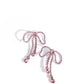 Black Tie Bow - Pink - Paparazzi Earring Image