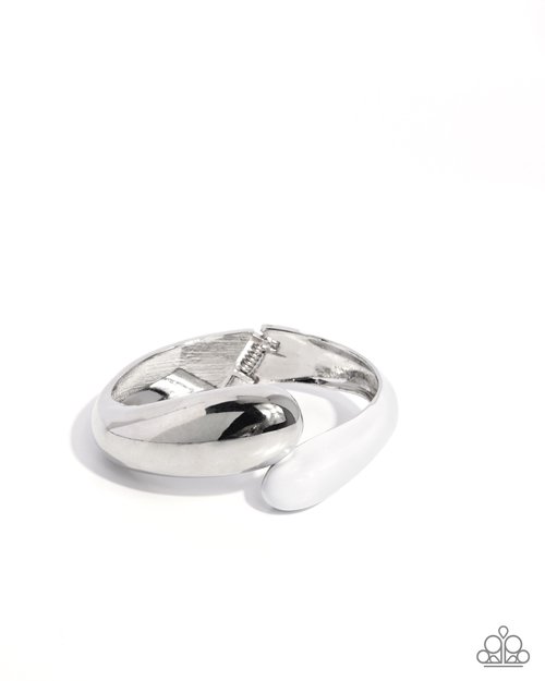 Painted Partner - White - Paparazzi Bracelet Image