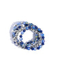 Supervisory Stack - Blue - Paparazzi Bracelet Image