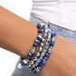 Supervisory Stack - Blue - Paparazzi Bracelet Image