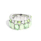 Mismatched Mood - Green - Paparazzi Bracelet Image