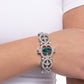 Courtly Coquette - Green - Paparazzi Bracelet Image