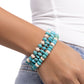 Rustic Residence - Blue - Paparazzi Bracelet Image