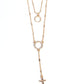 Faithfully Fierce - Gold - Paparazzi Necklace Image