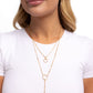 Faithfully Fierce - Gold - Paparazzi Necklace Image